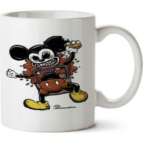 Art Hediye Micky Mouse 000 İki Tarafı Baskılı Kupa Bardak