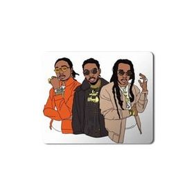 Art Hediye Migos 2 Baskılı 23x19 cm Mouse Pad