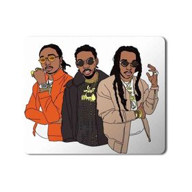 Art Hediye Migos 2 Baskılı 23x19 cm Mouse Pad
