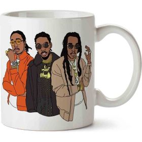 Art Hediye Migos 2 İki Tarafı Baskılı Kupa Bardak