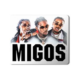 Art Hediye Migos Baskılı 23x19 cm Mouse Pad