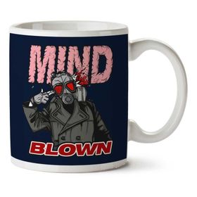 Art Hediye Mind Blown Pop Art Style İki Tarafı Baskılı Kupa Bardak