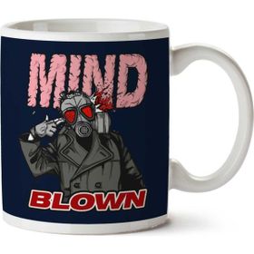 Art Hediye Mind Blown Pop Art Style İki Tarafı Baskılı Kupa Bardak
