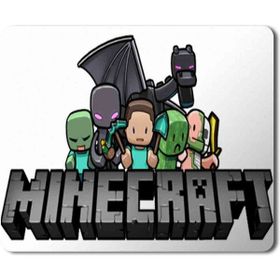 Art Hediye Minecraft Server Baskılı 23x19 cm Mouse Pad