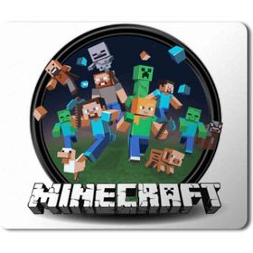 Art Hediye Minecraft Transparent Baskılı 23x19 cm Mouse Pad