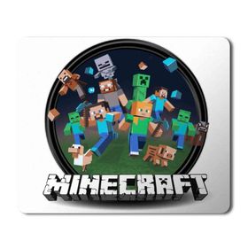 Art Hediye Minecraft Transparent Baskılı 23x19 cm Mouse Pad