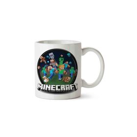 Art Hediye Minecraft Transparent İki Tarafı Baskılı Kupa Bardak