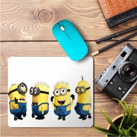 Art Hediye Minioun Baskılı 23x19 cm Mouse Pad
