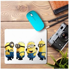 Art Hediye Minioun Baskılı 23x19 cm Mouse Pad