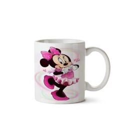 Art Hediye Minnie Mouse Güzel İki Tarafı Baskılı Kupa Bardak