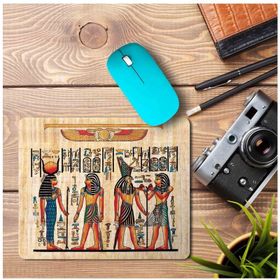 Art Hediye Mısır Firavun Baskılı 23x19 cm Mouse Pad