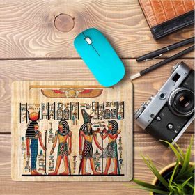 Art Hediye Mısır Firavun Baskılı 23x19 cm Mouse Pad
