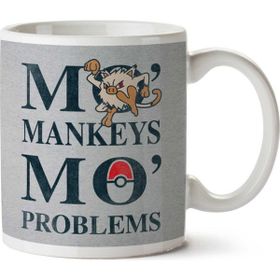 Art Hediye Mo Makeys Mo Problems Pokemon (2) Iki Tarafı Baskılı Kupa