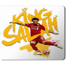 Art Hediye Mohamed Salah Muhammed Salah King Salah Baskılı 23x19 cm Mouse Pad