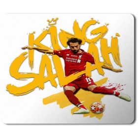 Art Hediye Mohamed Salah Muhammed Salah King Salah Baskılı 23x19 cm Mouse Pad