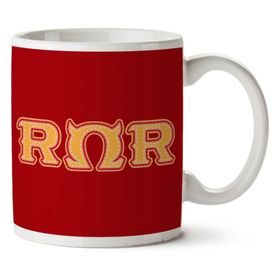 Art Hediye Monster University Fraternity Roar Omega Roar İki Tarafı Baskılı Kupa Bardak