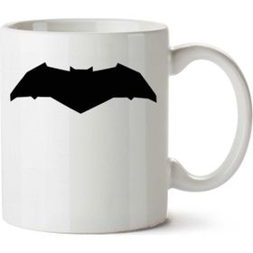 Art Hediye Morcego Batman Pelerin İki Tarafı Baskılı Kupa Bardak
