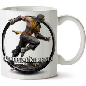 Art Hediye Mortal Combat İki Tarafı Baskılı Kupa Bardak