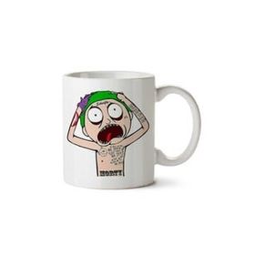 Art Hediye Morty Joker İki Tarafı Baskılı Kupa Bardak