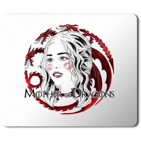 Art Hediye Mother of Dragons Game of Thrones Baskılı 23x19 cm Mouse Pad