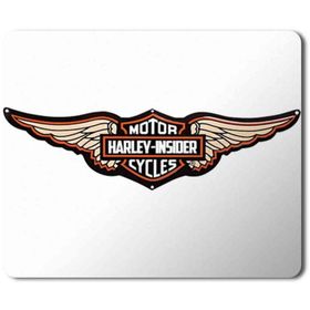 Art Hediye Motor Harley Insider Cycles Baskılı 23x19 cm Mouse Pad