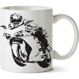 Art Hediye Motorcycle Honda İki Tarafı Baskılı Kupa Bardak