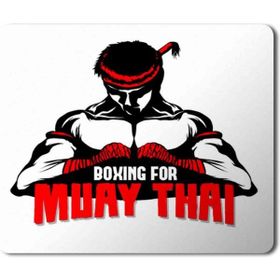 Art Hediye Muay Thai Boxing for Baskılı 23x19 cm Mouse Pad