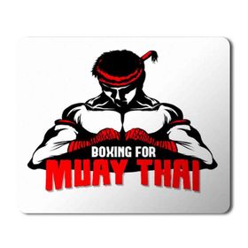 Art Hediye Muay Thai Boxing for Baskılı 23x19 cm Mouse Pad