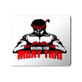 Art Hediye Muay Thai Boxing for Baskılı 23x19 cm Mouse Pad