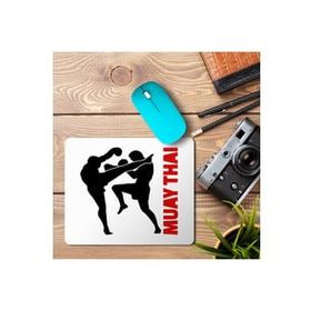 Art Hediye Muay Thay Baskılı 23x19 cm Mouse Pad