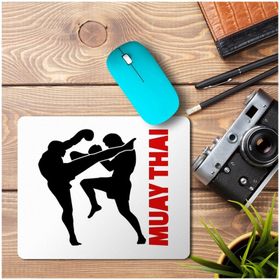 Art Hediye Muay Thay Baskılı 23x19 cm Mouse Pad