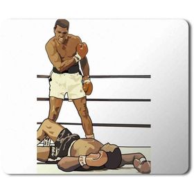 Art Hediye Muhammed Ali 4 Baskılı 23x19 cm Mouse Pad