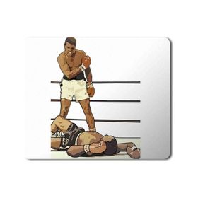 Art Hediye Muhammed Ali 4 Baskılı 23x19 cm Mouse Pad