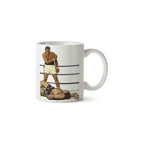Art Hediye Muhammed Ali 4 İki Tarafı Baskılı Kupa Bardak