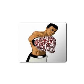 Art Hediye Muhammed Ali 5 Baskılı 23x19 cm Mouse Pad