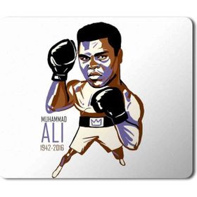 Art Hediye Muhammed Ali 6 Baskılı 23x19 cm Mouse Pad