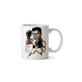 Art Hediye Muhammed Ali 6 İki Tarafı Baskılı Kupa Bardak