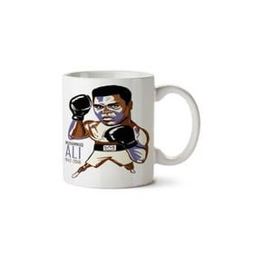 Art Hediye Muhammed Ali 6 İki Tarafı Baskılı Kupa Bardak