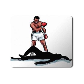 Art Hediye Muhammed Ali 8 Baskılı 23x19 cm Mouse Pad