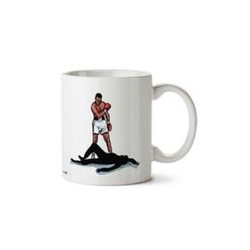 Art Hediye Muhammed Ali 8 İki Tarafı Baskılı Kupa Bardak