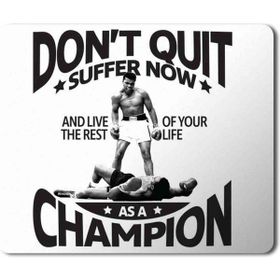 Art Hediye Muhammed Ali 9 Baskılı 23x19 cm Mouse Pad