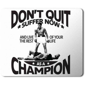 Art Hediye Muhammed Ali 9 Baskılı 23x19 cm Mouse Pad