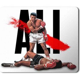 Art Hediye Muhammed Ali Boks Baskılı 23x19 cm Mouse Pad