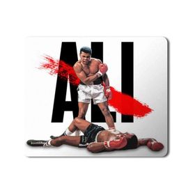 Art Hediye Muhammed Ali Boks Baskılı 23x19 cm Mouse Pad