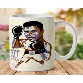 Art Hediye Muhammed Ali Boks Baskılı Kupa Bardak