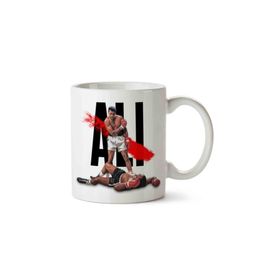 Art Hediye Muhammed Ali Boks Baskılı Kupa Bardak