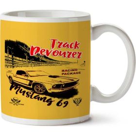 Art Hediye Mustang 69 İki Tarafı Baskılı Kupa Bardak