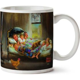 Art Hediye Mutluluğun Resmi İki Tarafı Baskılı Kupa Bardak