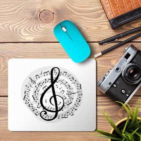Art Hediye Müzik+ Baskılı 23x19 cm Mouse Pad