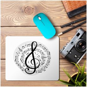 Art Hediye Müzik+ Baskılı 23x19 cm Mouse Pad